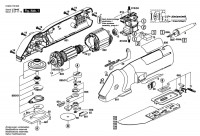 Bosch 0 603 215 003 Pfs 250 Fine-Cut Saw 230 V / Eu Spare Parts